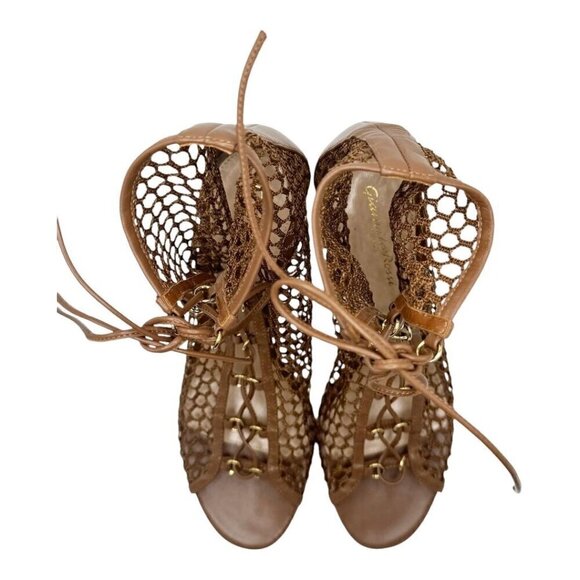 Gianvito Rossi Cage Mesh Booties - Picture 9 of 10